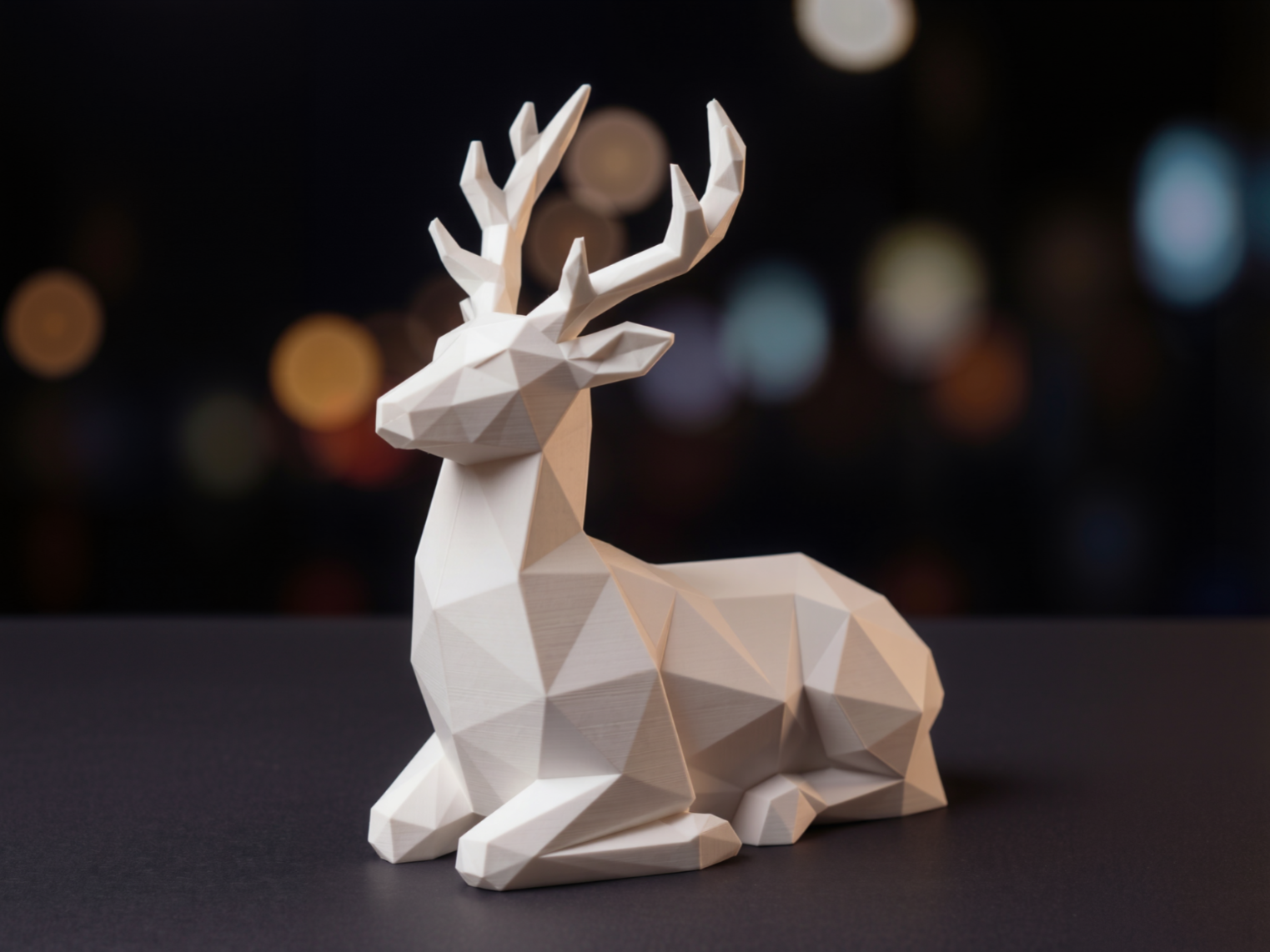 3D-printed capybara keychain in matte PLA