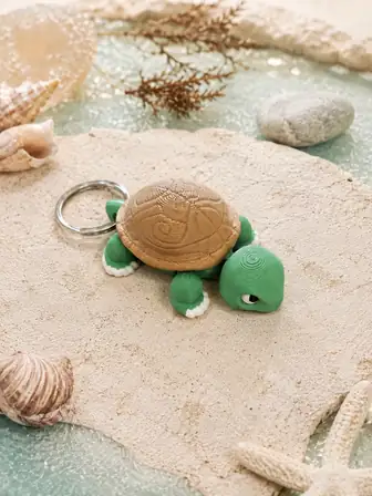 Porte-clés tortue