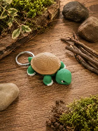 Porte-clés tortue