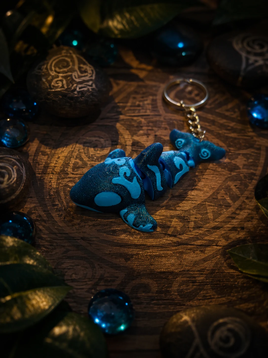 Porte clef orque tribale