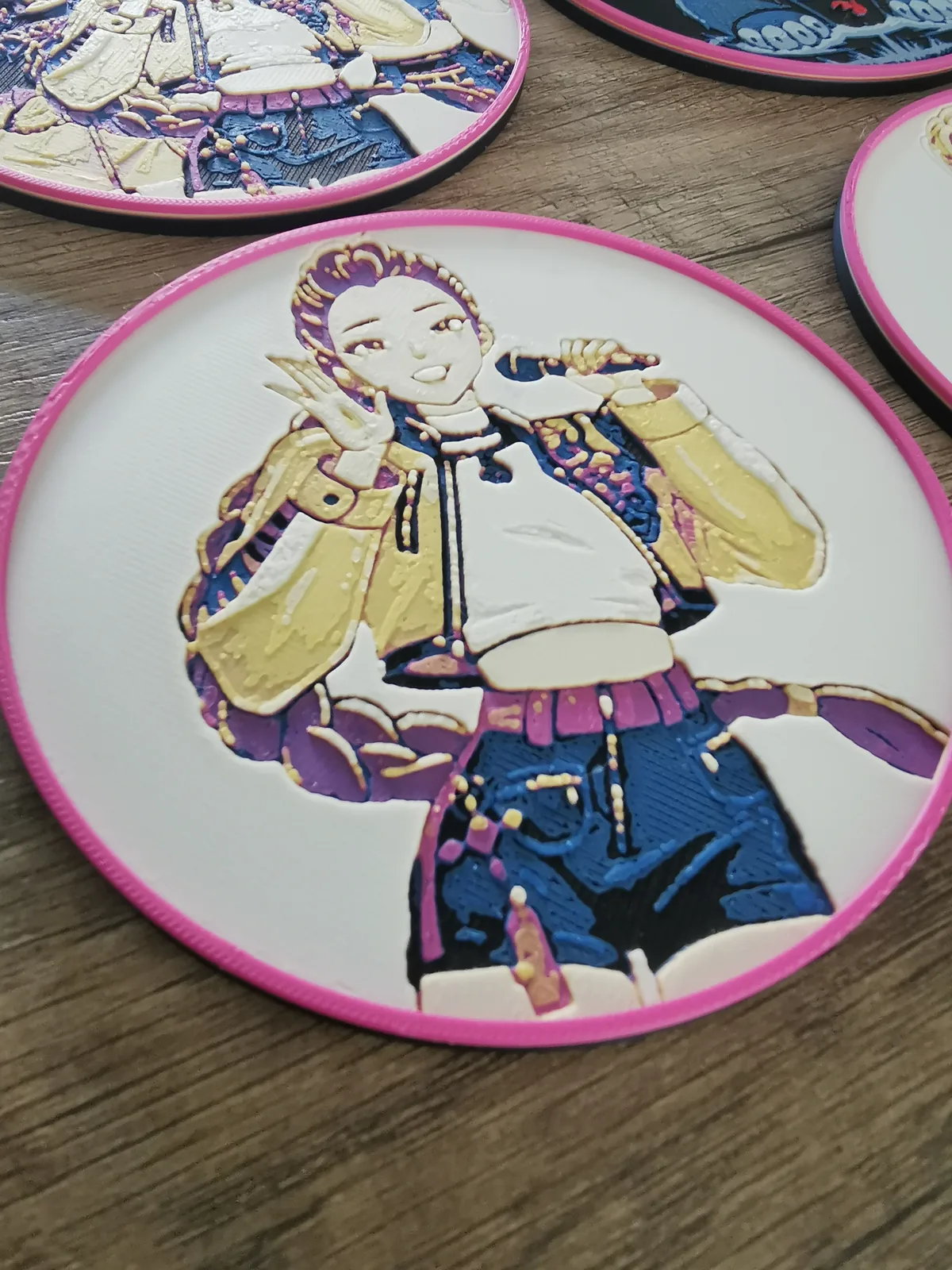 KPop Demon Hunters coaster set – view 3