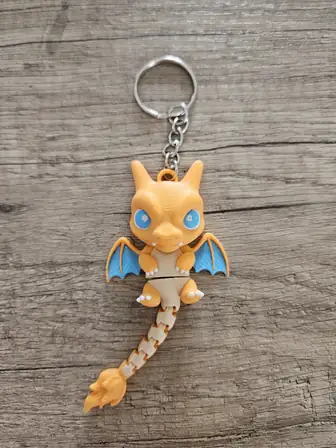 Charizard keychain – view 2