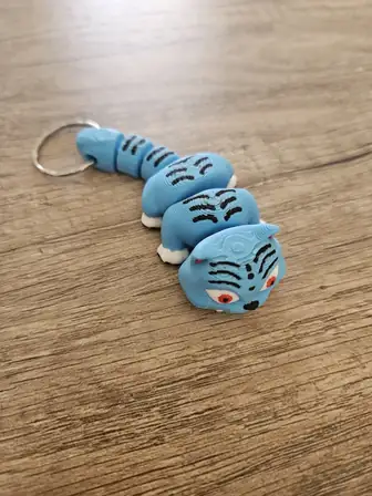 Derpy keychain – view 2