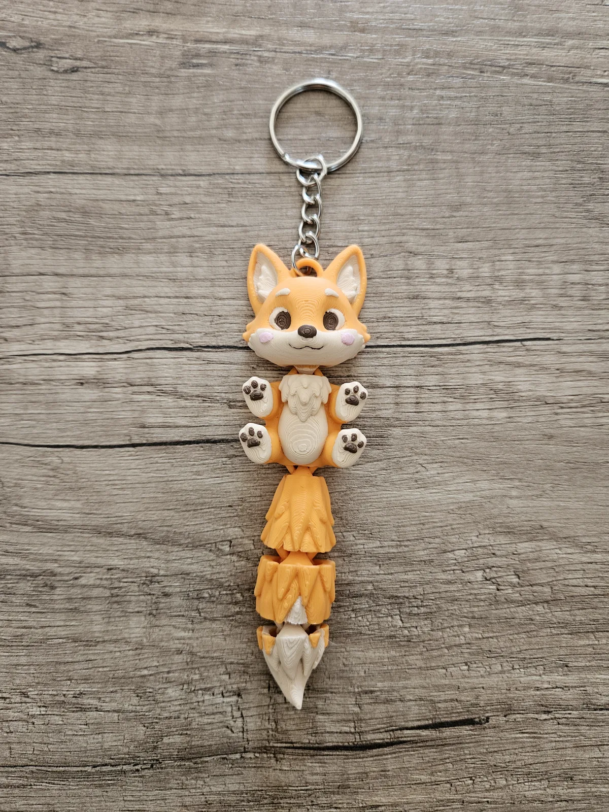 Fox keychain – view 2