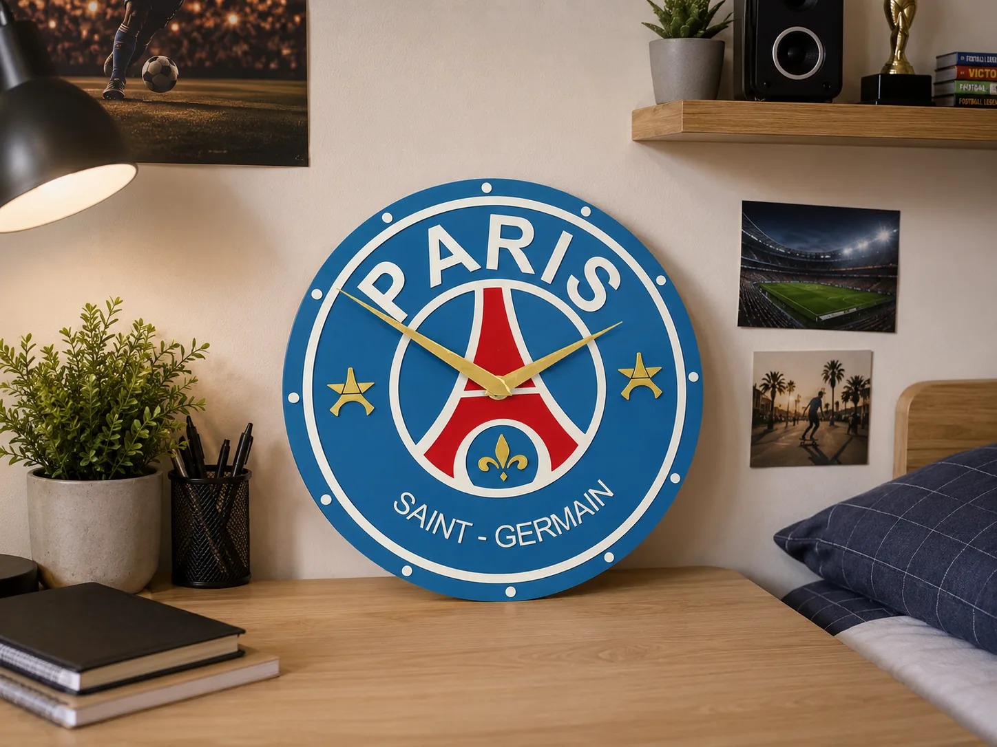 PSG clock – view 2