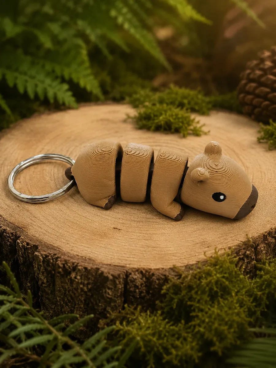 Porte-clés capybara – création artisanale Impression 3D