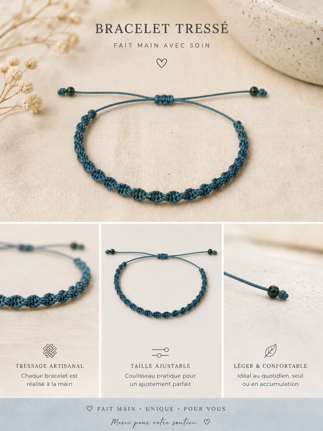 Bracelet Emeraude