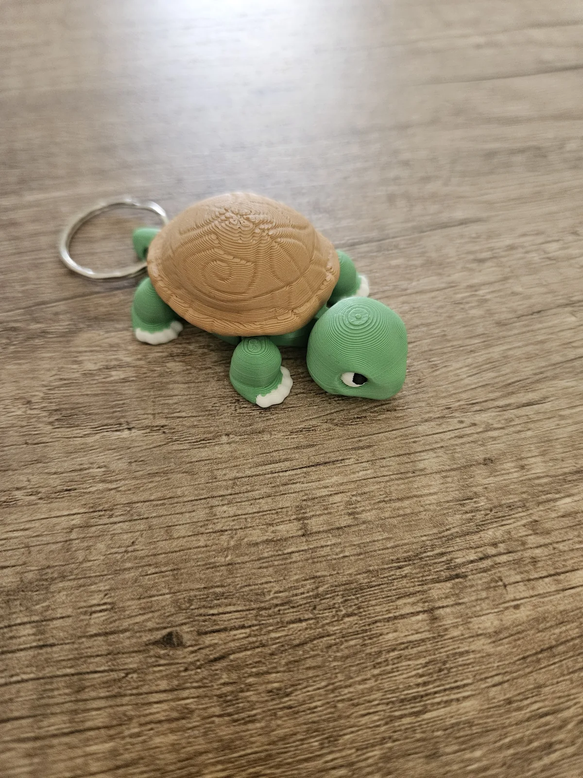 Turtle keychain – view 2