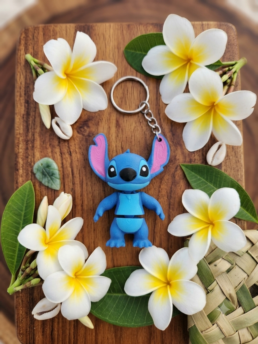 Stitch keychain