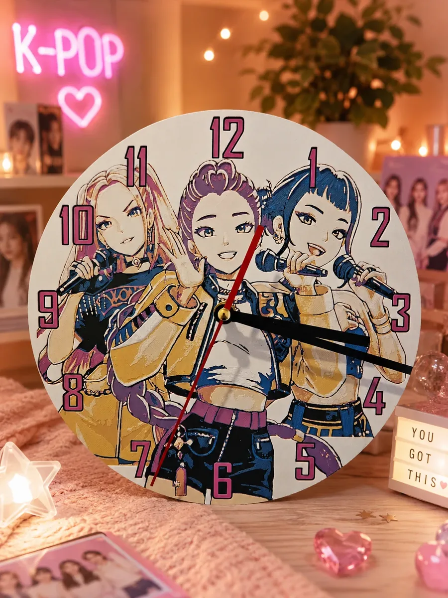 Horloge Kpop – création artisanale Impression 3D