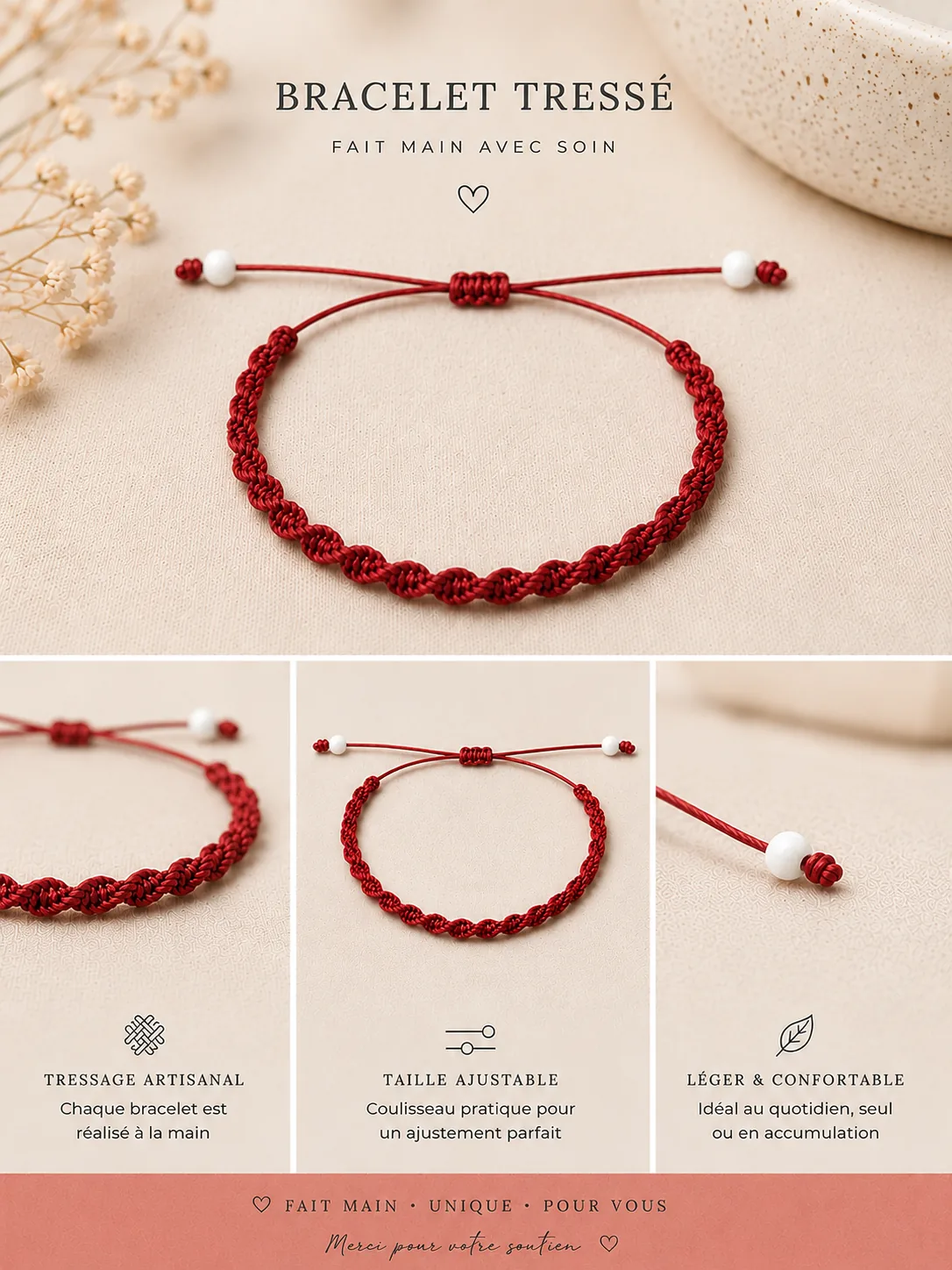 Bracelet Rouge
