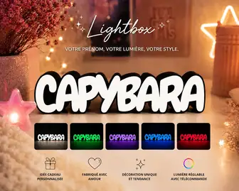 Personalized LightBox – view 1