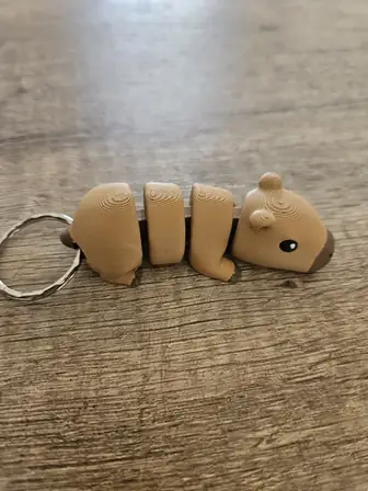 Porte-clés capybara – vue 2